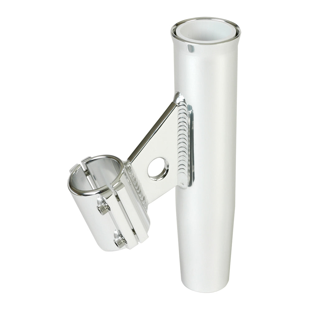 Lee's Clamp-On Rod Holder - Silver - Vertical Mount
