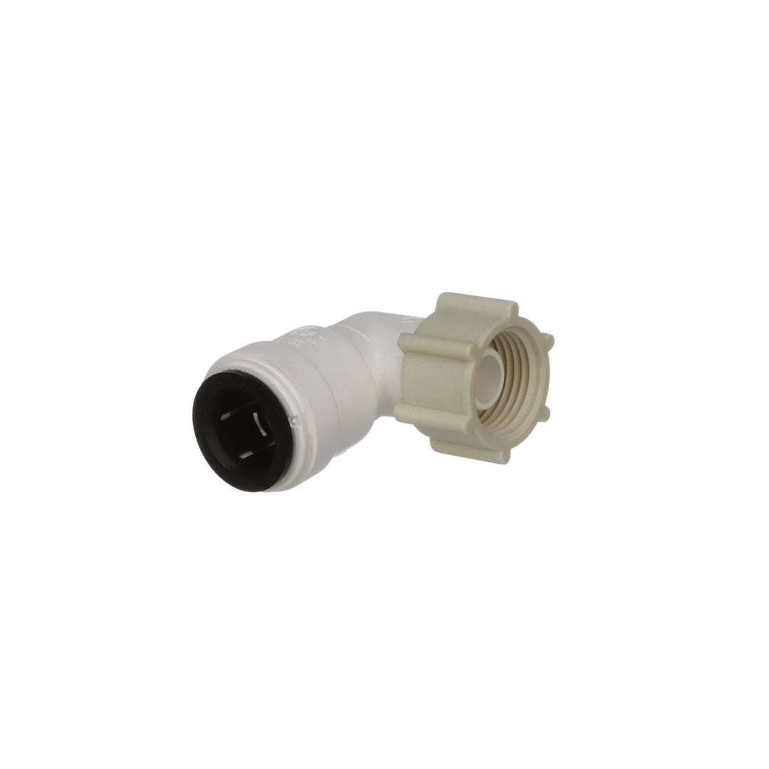 AquaLock Plastic Female Swivel Elbow, 1/2" CTS x 1/2" NPS