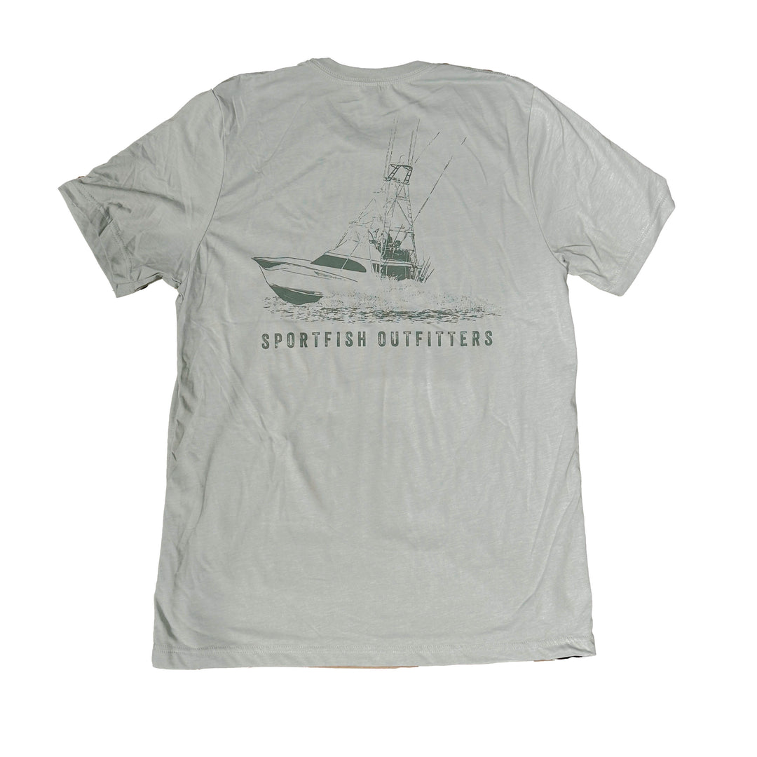 Vintage Running Shot Men's Shirt - Seafoam