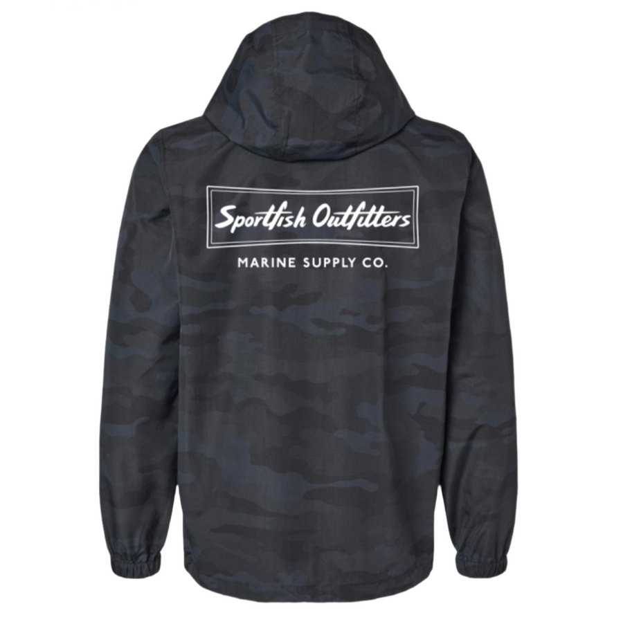 Sportfish Outfitters pullover rain jacket