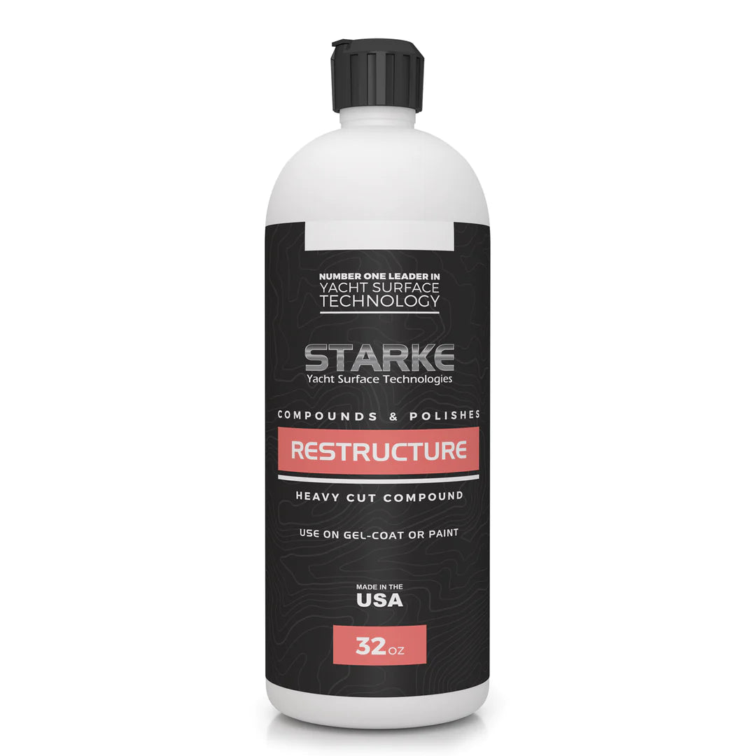 Starke Restructure heavy cut compound for sportfish Boats