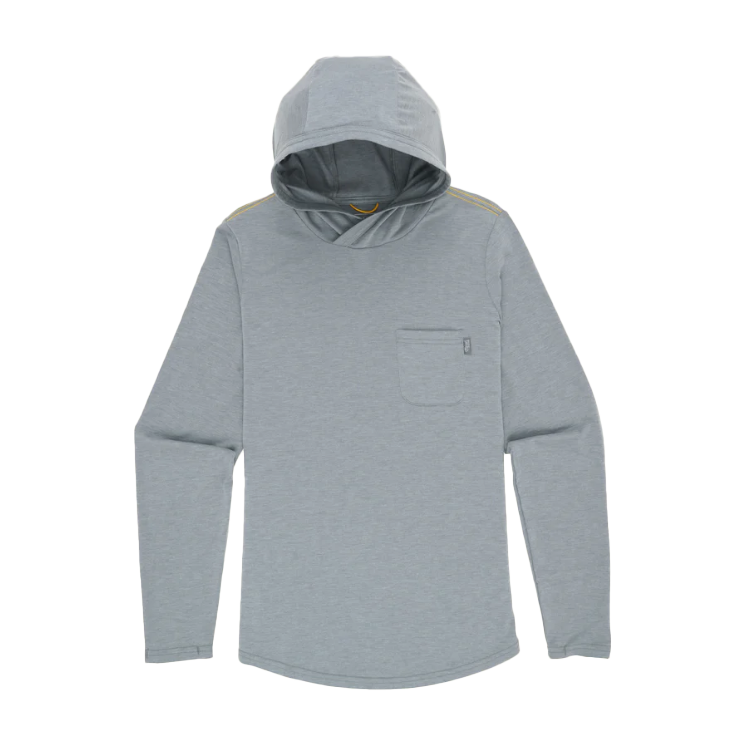 Marsh Wear Women's Buxton Hooded Sun Shirt - Steel Heather