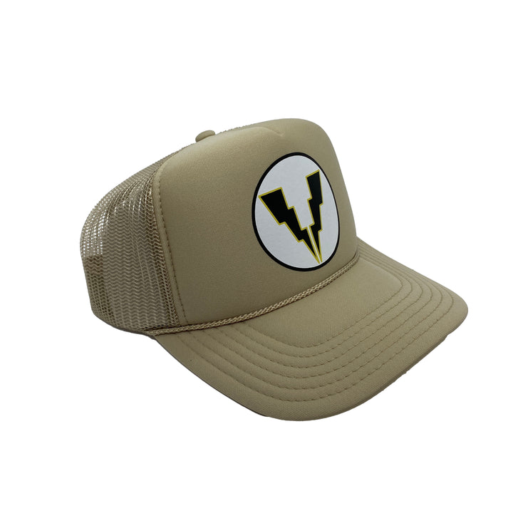 Deadrise Project Bolts Trucker Hat - Tan