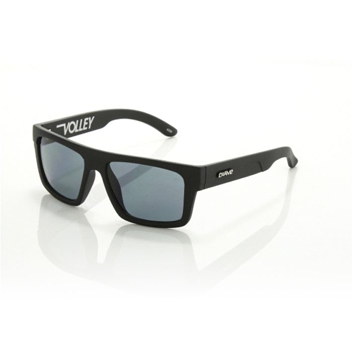 Carve Sunglasses - Volley KIDS Matte Black Non-Polarized