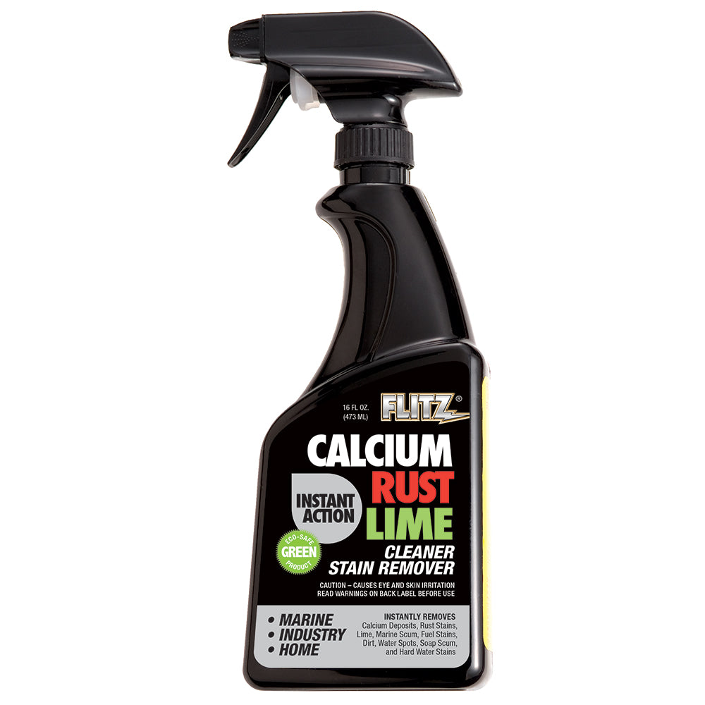 Flitz Instant Calcium, Rust &amp; Lime Remover - 16oz Spray Bottle [CR 01606]