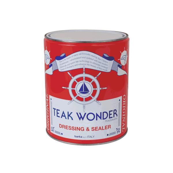 Teak Wonder Dressing 4,0 Liter - Houtbescherming Voor Buiten Teak Wonder Dressing 4,0 Liter - Houtbescherming Voor Buiten