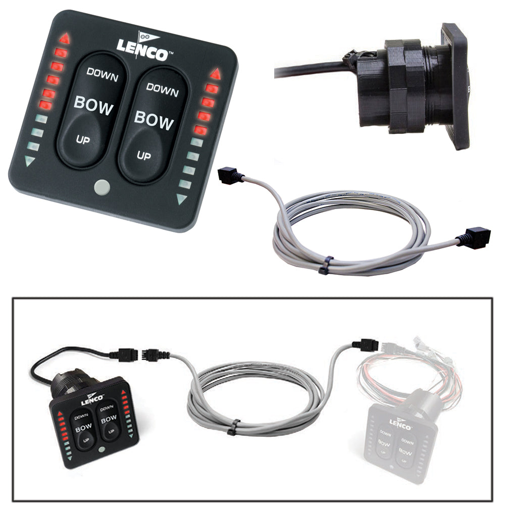 Lenco Flybridge Kit f/ LED Indicator Key Pad f/All-In-One Integrated Tactile Switch - 20&#39; [11841-002]