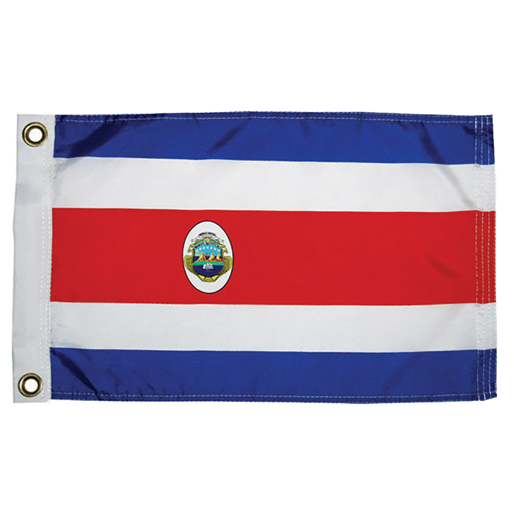Taylor Made Costa Rican Nylon Flag 12&quot; x 18&quot; [93072]