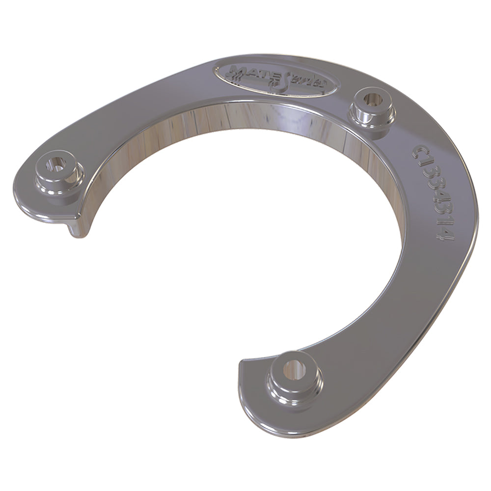 Mate Series Stainless Steel Rod  Cup Holder Backing Plate f/Round Rod/Cup Only f/3-3/4&quot; Holes [C1334314]