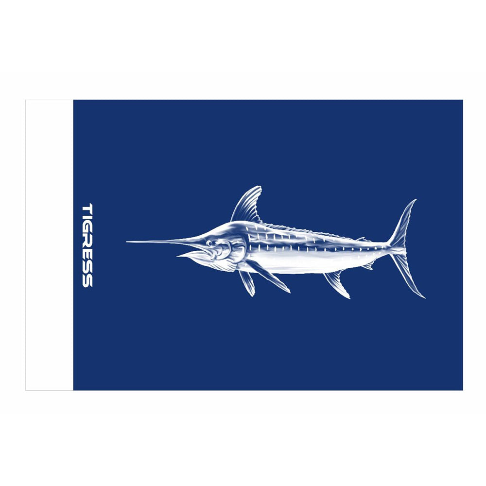 Tigress Blue Marlin Release Flag - 12&quot; x 18&quot; [88422]