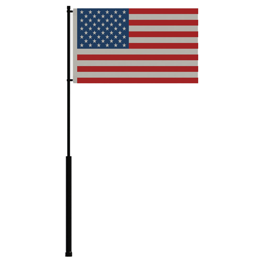 Mate Series Flag Pole - 36&quot; w/USA Flag [FP36USA]