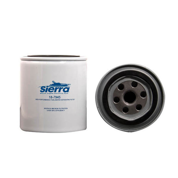 Sierra 18-7945 Long Fuel Filter/Water Separator, 10 Micron