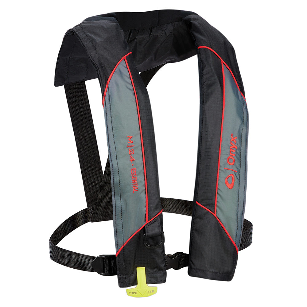 Onyx M-24 Essential Manual Inflatable Life Jacket Red Adult