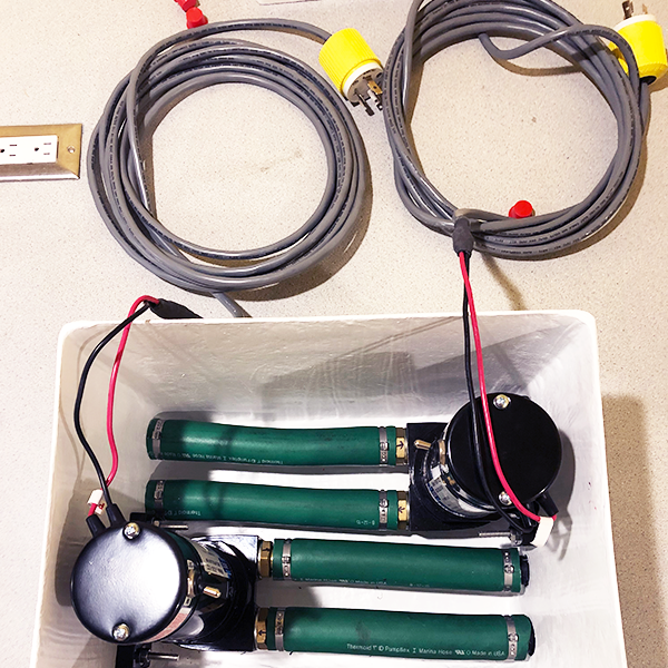 Diesel Transfer Pump Kit - 9 GPM  12V or 24V with Reel Outlet Plug