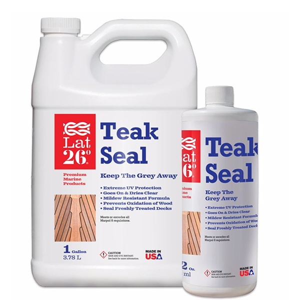 Lat 26° Teak Seal