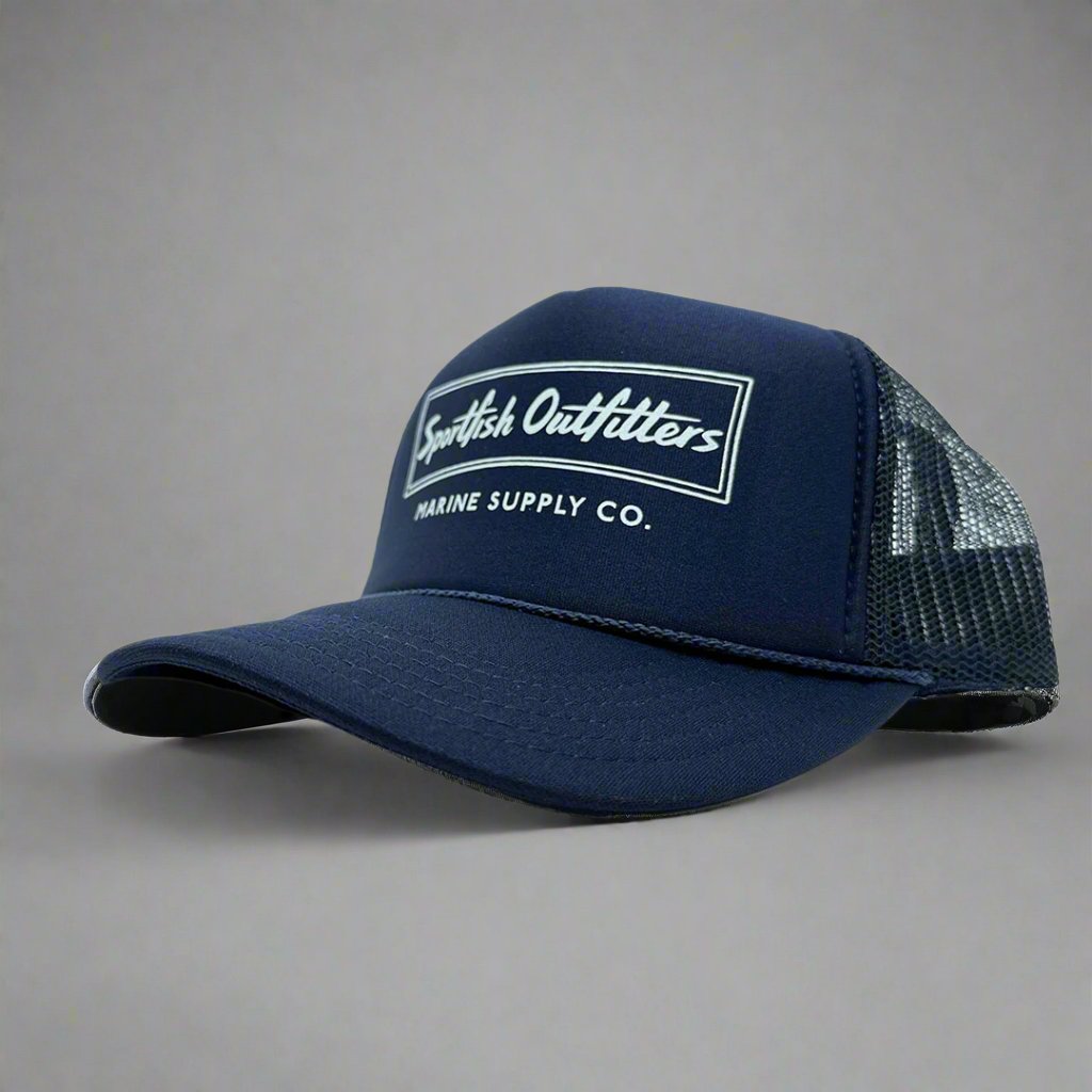 Sportfish outfitters trucker hat