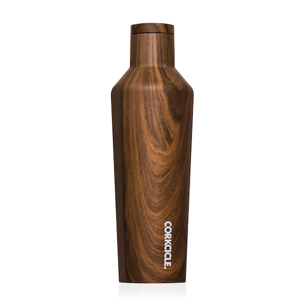 Sportfish Outfitters Engraved Corkcicle Canteen - 25oz Walnut Wood