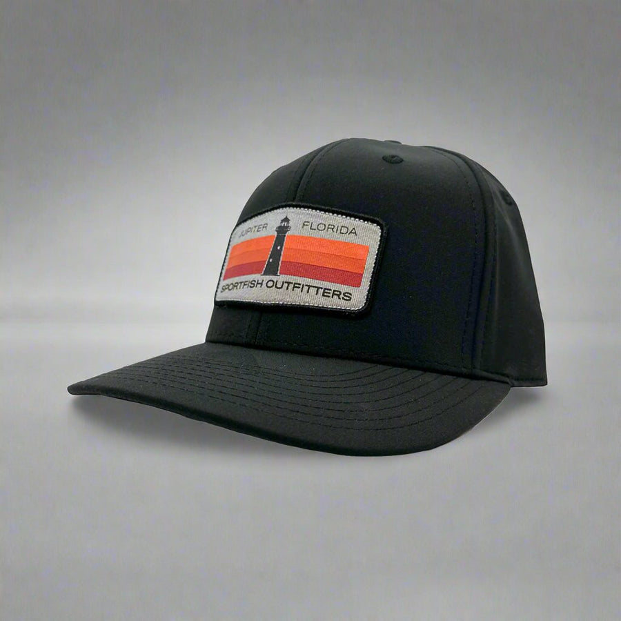 black jupiter lighthosue hat