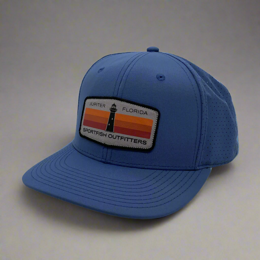 Blue Sportfish Outfitters jupiter lighthouse hat
