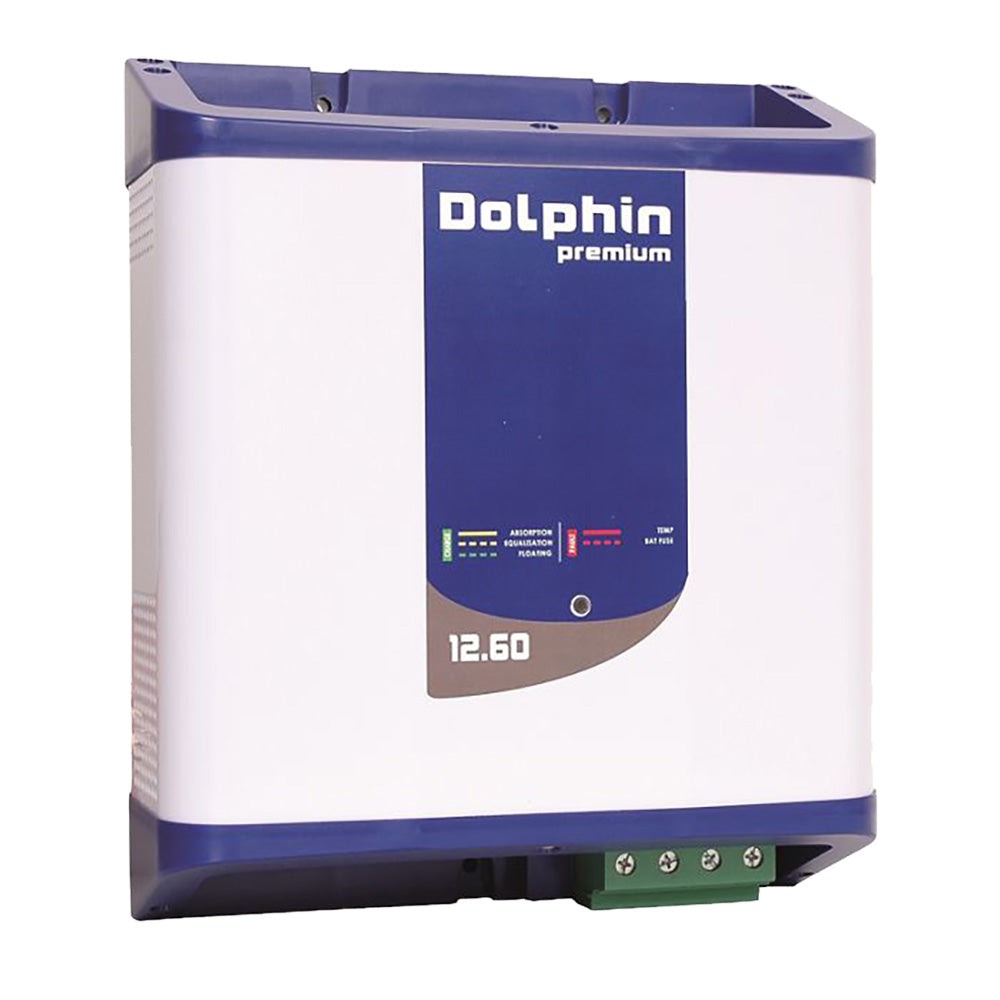 Scandvik Premium Series Dolphin Battery Charger - 12V, 60A, 110/220VAC - 3 Outputs [99050]