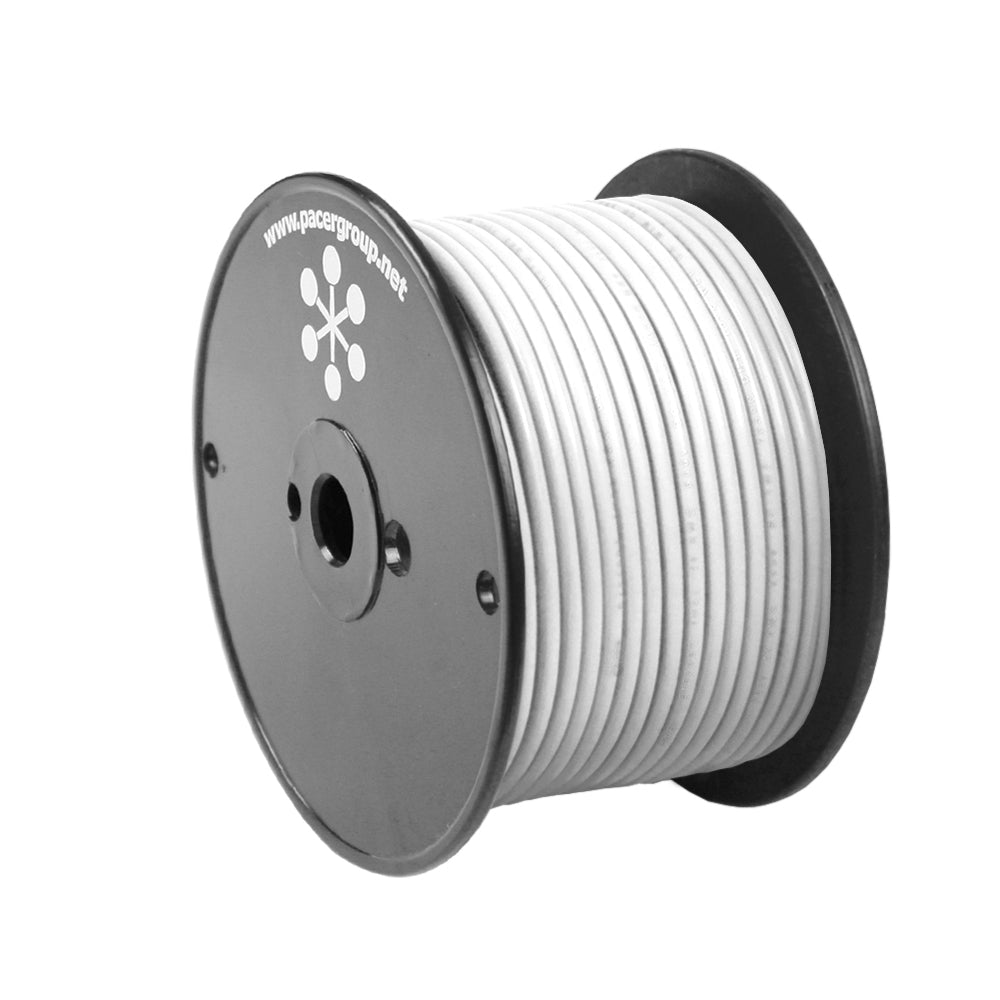 Pacer White 10 AWG Primary Wire - 20&#39; [WUL10WH-20]
