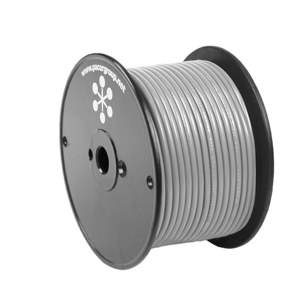 Pacer Grey 10 AWG Primary Wire - 20&#39; [WUL10GY-20]
