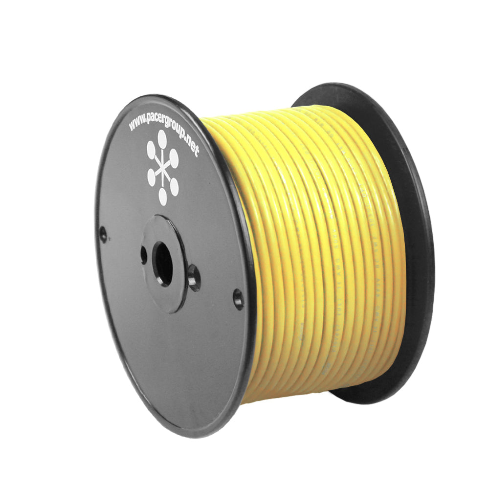 Pacer Yellow 10 AWG Primary Wire - 20&#39; [WUL10YL-20]