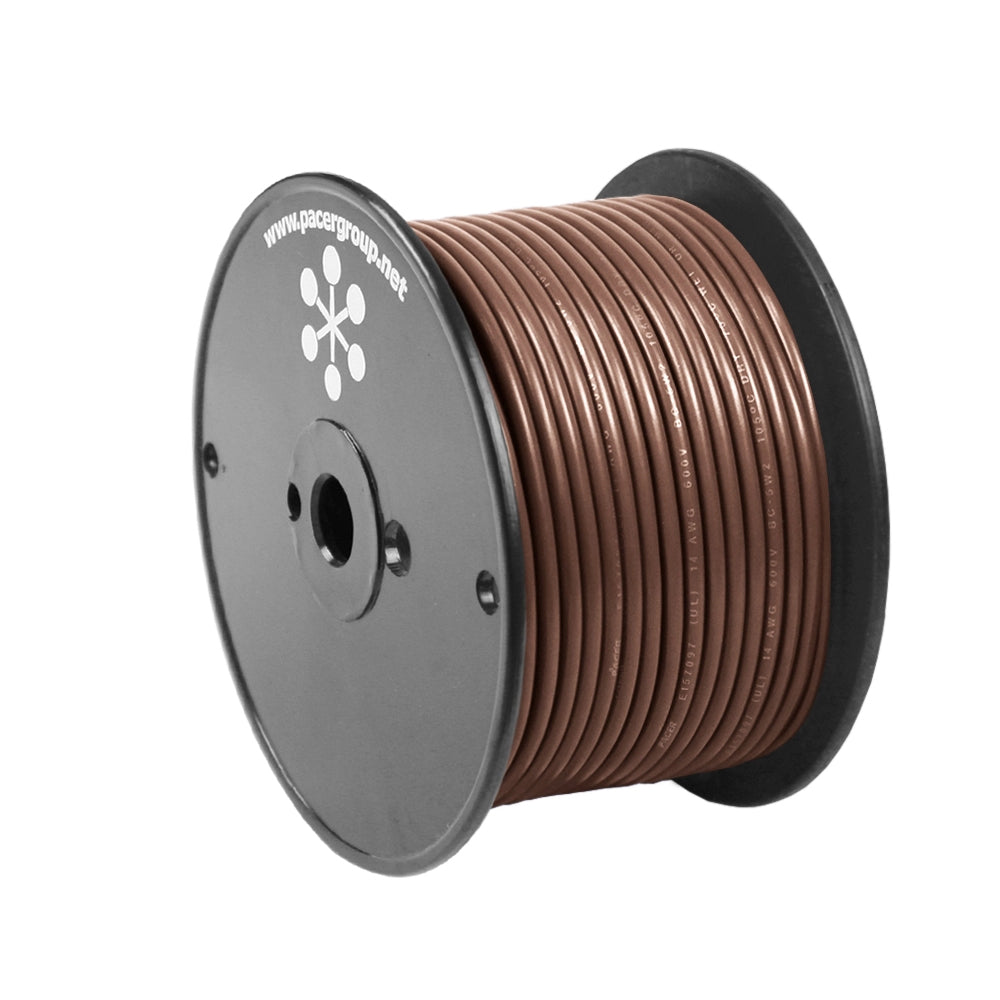 Pacer Brown 10 AWG Primary Wire - 20&#39; [WUL10BR-20]