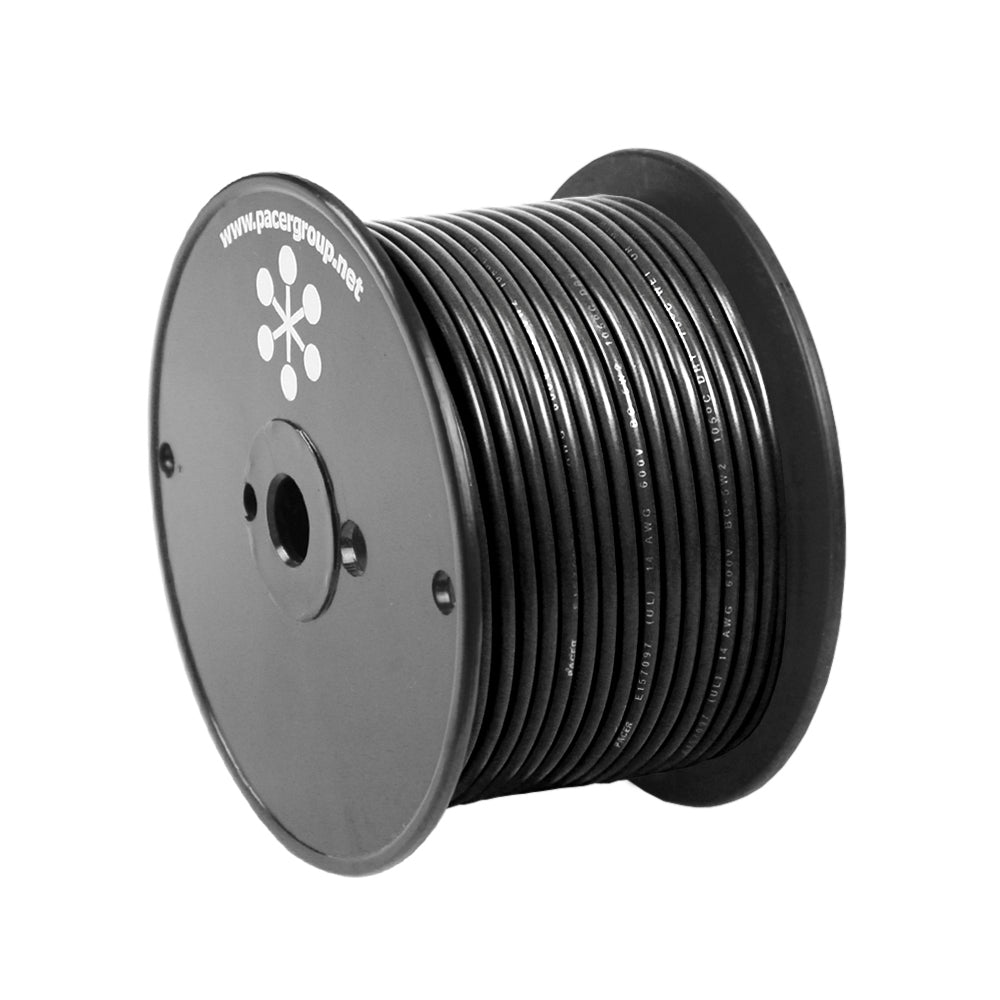 Pacer Black 10 AWG Primary Wire - 20&#39; [WUL10BK-20]