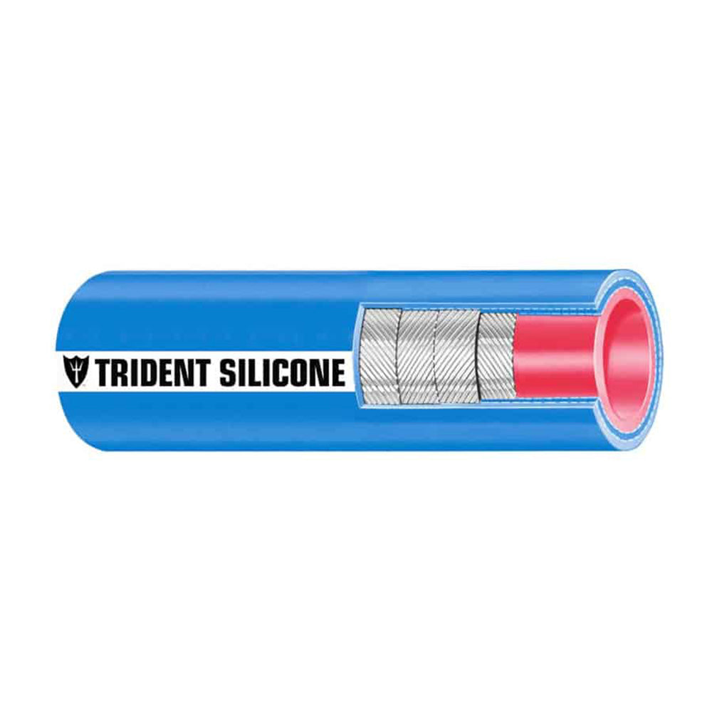 Trident Marine 8" ID Smooth Silicone Wet Exhaust Hose - 6&