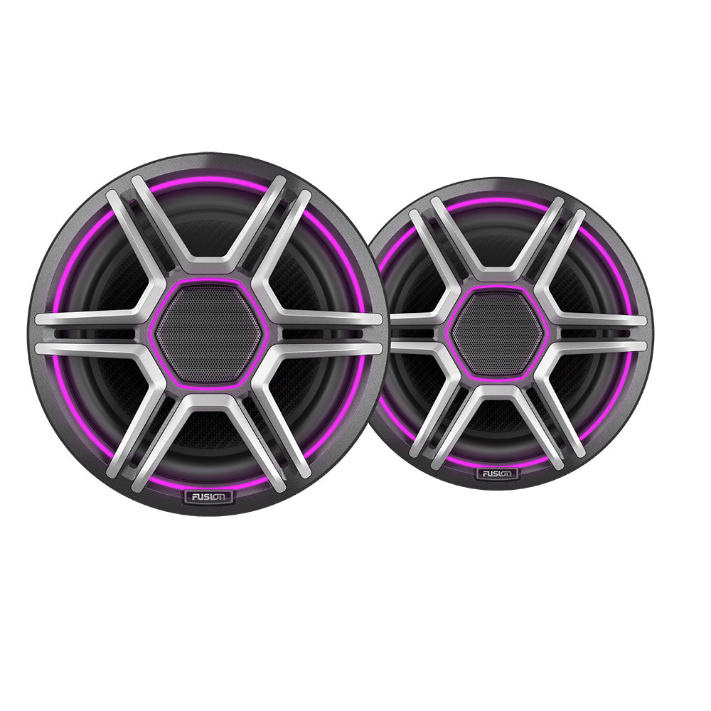 Fusion Apollo 8.8&quot; LED Marine Speakers w/Sports Grey Grille [010-02918-23]