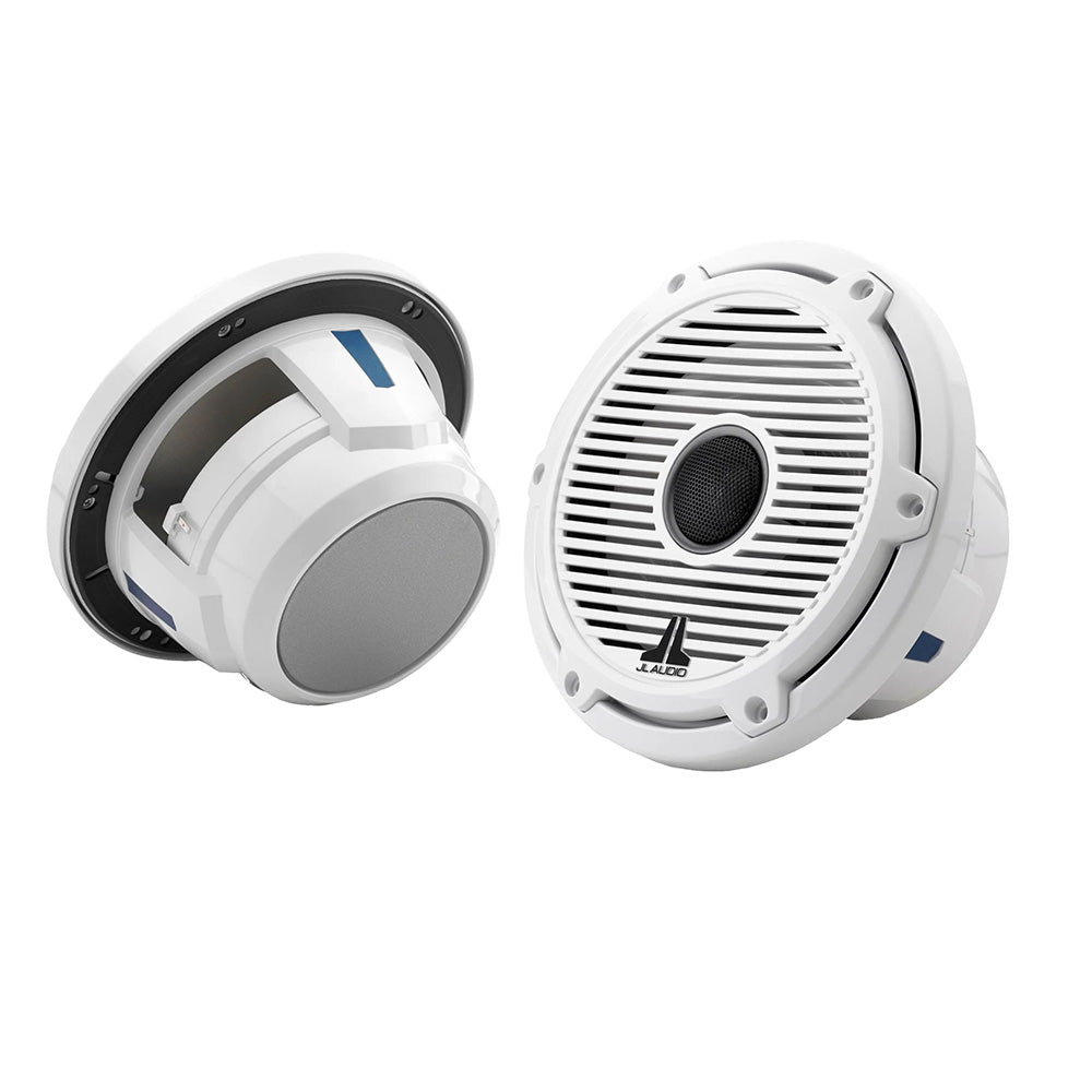 JL Audio M6 Series 7.7&quot; Marine Coaxial Speaker w/Gloss White Classic Grille  Black Tweeter Mesh - M6-770X-C-GwGw [010-03094-00]