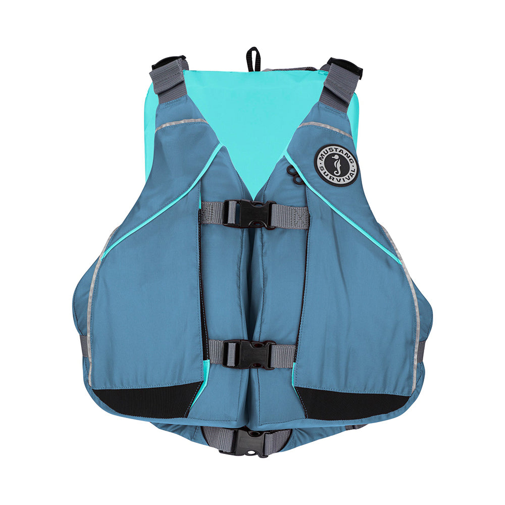 Mustang Women's Moxie Foam Life Vest - XS/S - Slate/Aqua [MV807502-853-XS/S]