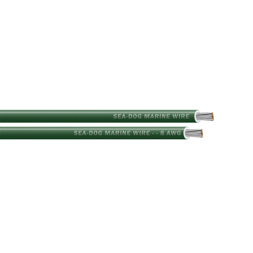 Se-Dog 8 AWG Green Primary Wire - 500&
