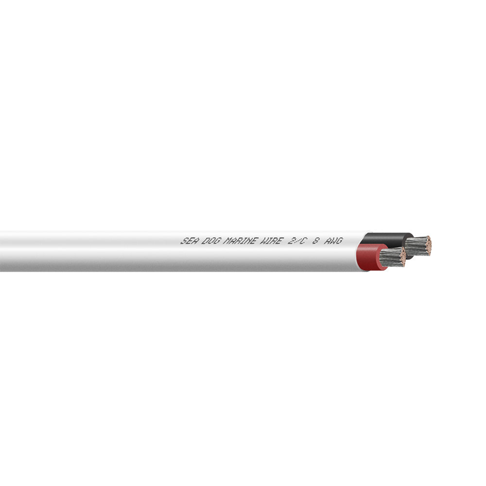 Sea-Dog 8/2 AWG Flat Duplex Wire Red/Black - 250&