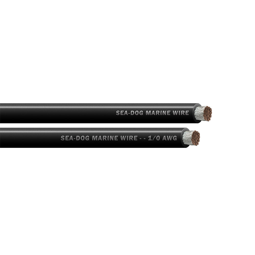 Sea-Dog 1/0 AWG Black Battery Cable - 100&