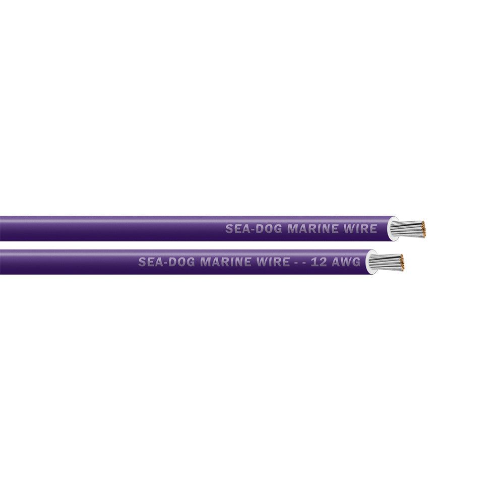 Sea-Dog 12 AWG Purple Primary Wire - 400&