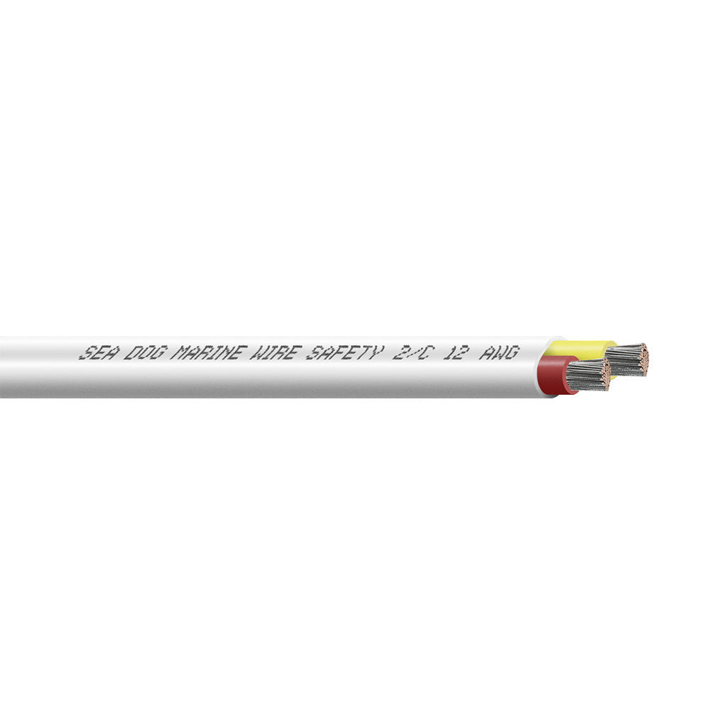 Sea-Dog 12/2 AWG Flat Duplex Safety Wire - Red/Yellow - 500&