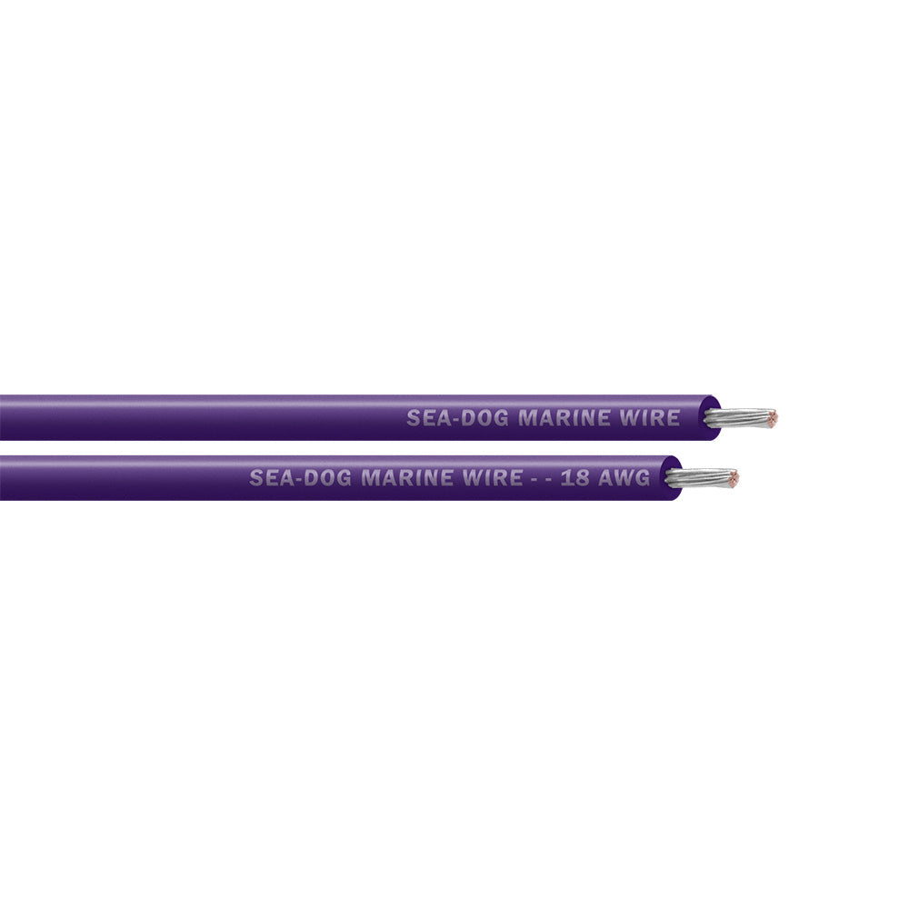 Sea-Dog 18 AWG Purple Primary Wire - 100&