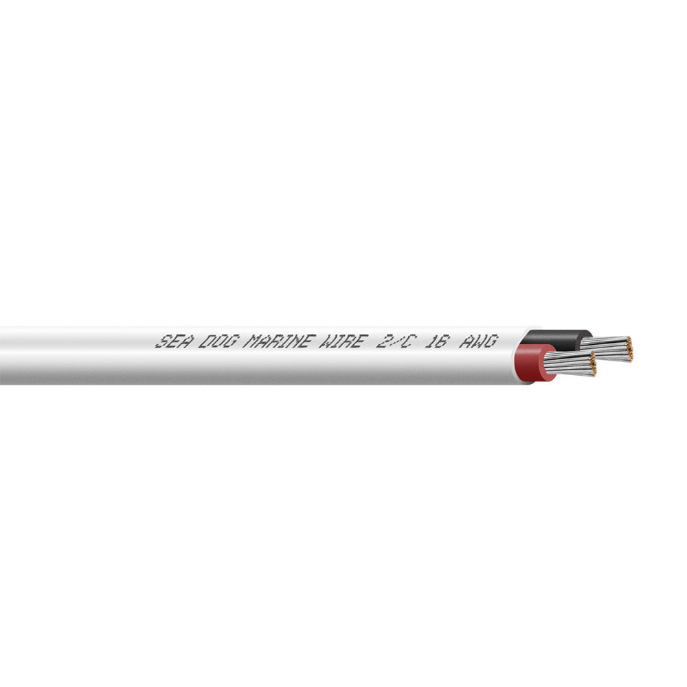 Sea-Dog 18/2 AWG Flat Duplex Wire Red/Black - 250&