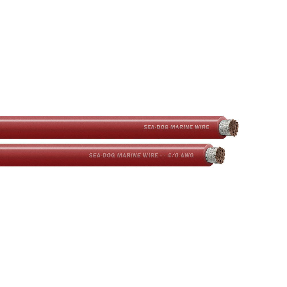 Sea-Dog 4/0 AWG Red Battery Cable - 100&