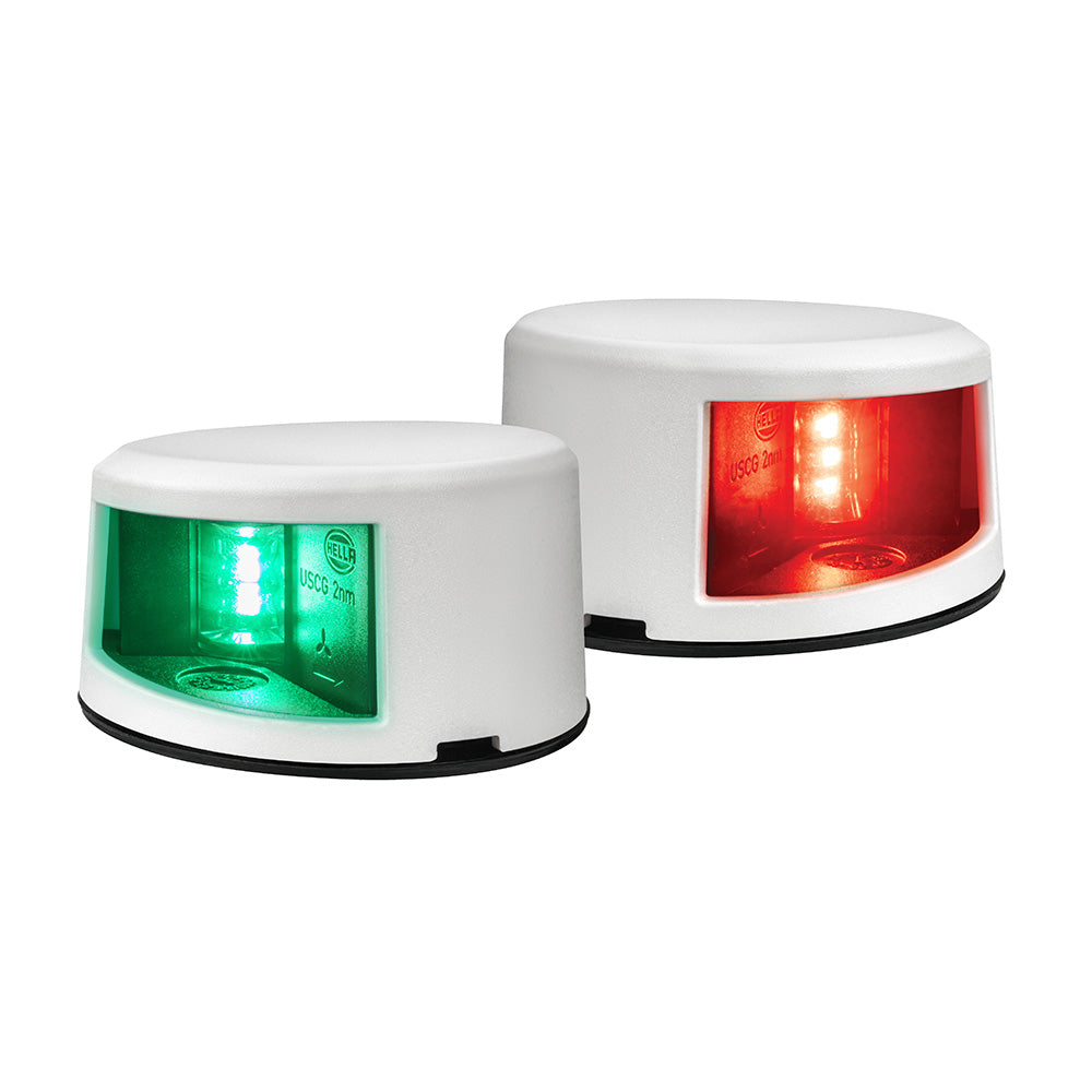 Hella Marine NaviLED Gen II Port/Starboard Deck Mount Navigation Lamps - White [017910811]