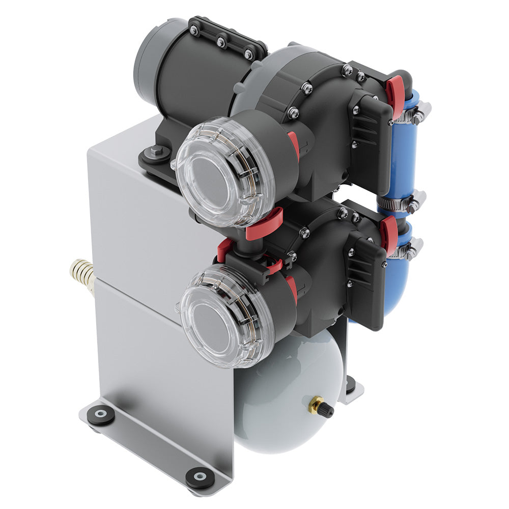 Johnson Pump Aqua Jet II Duo 2L WPS - 10.4 GPM - 12V - 2.8 Bar [10-25005-01]