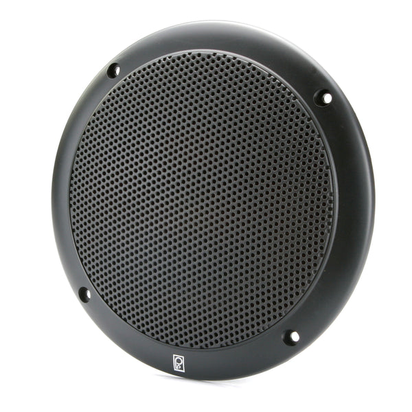 Poly-Planar 4 Inch Marine Speakers - 2-Way Coaxial Waterproof 40W
