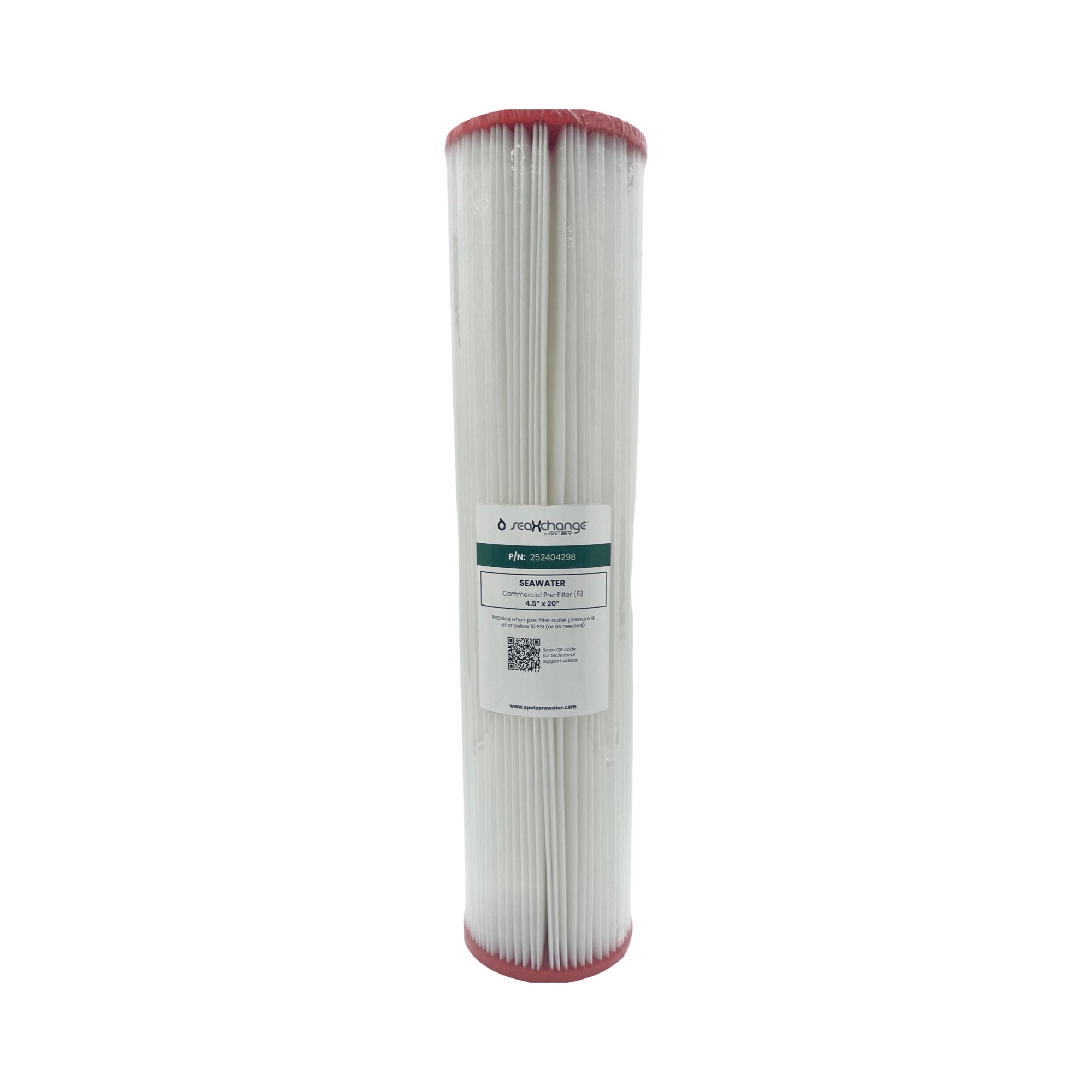 Sea Xchange High Capacity Sediment Filter 4.5 x 20