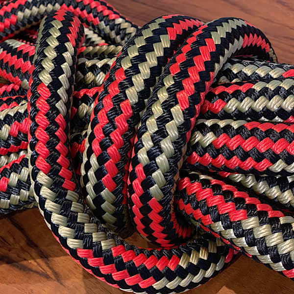 9/16" custom double braid nylon dock line