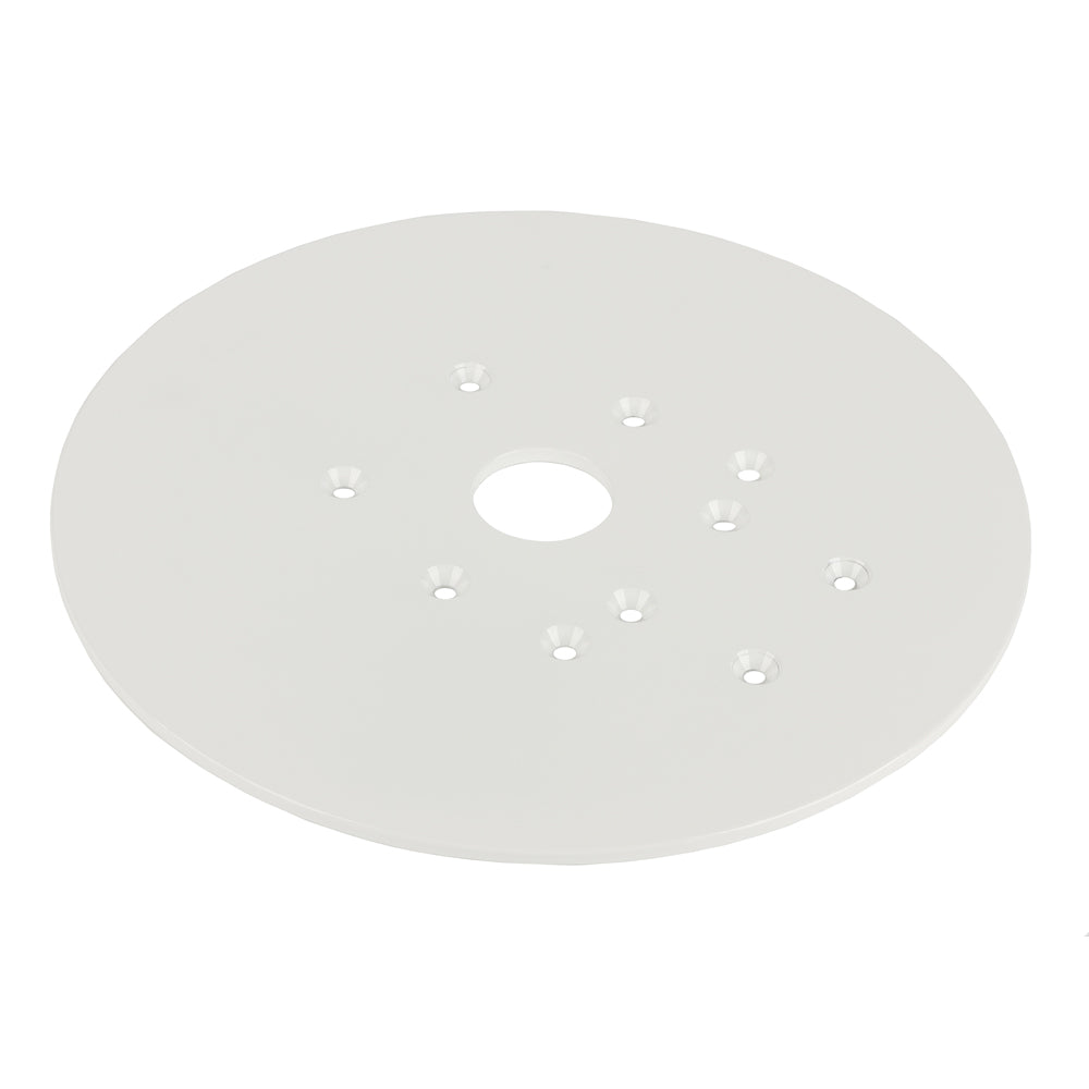 Edson Vision Series Universal Mounting Plate - 10-5/8&quot; Diameter w/No Holes [68870]