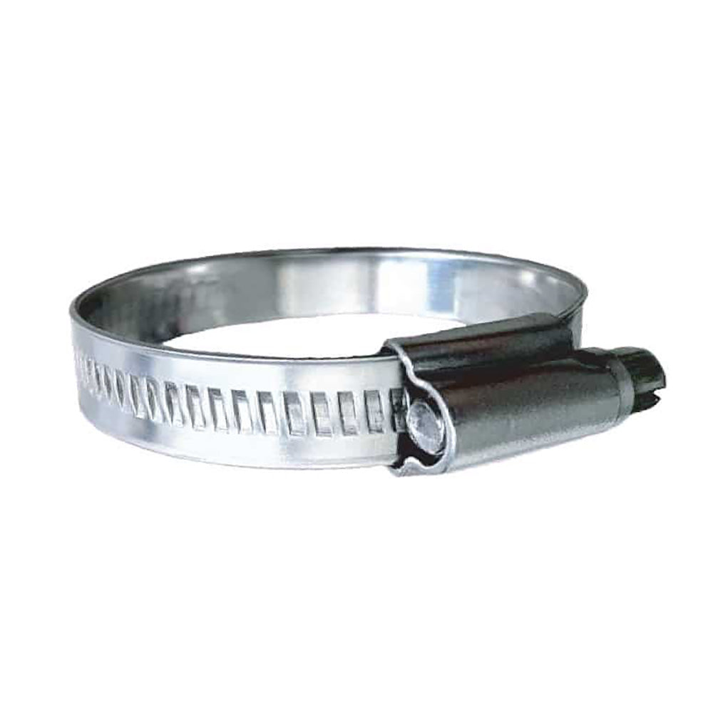 Trident Marine 316 SS Non-Perforated Worm Gear Hose Clamp - 15/32&quot; Band - (2&quot; - 2-9/16&quot;) Clamping Range - 10-Pack - SAE Size 32 [710-2001]
