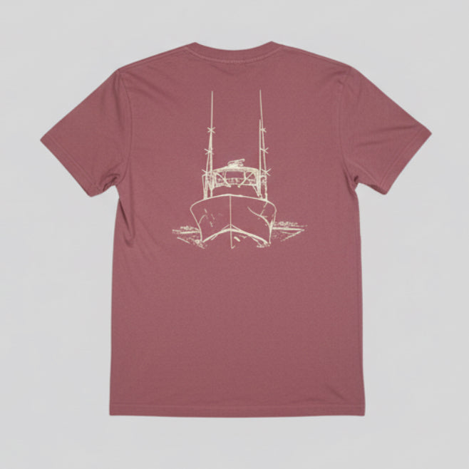 Sportfish Outfitters “Comin’ Home“ Tee - Maroon