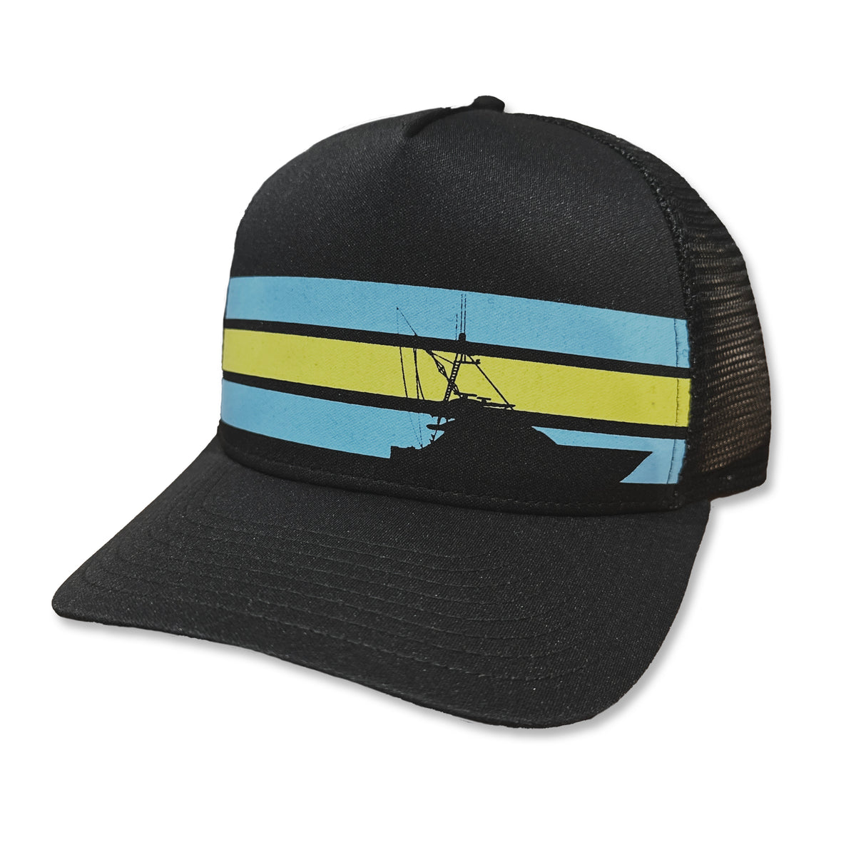 Bahamas Striped Trucker Hat